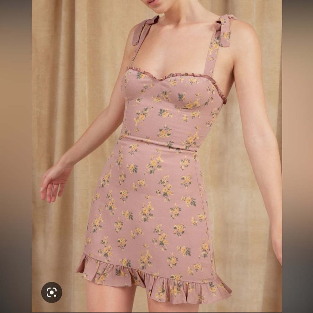 Reformation Christine Mini Dress